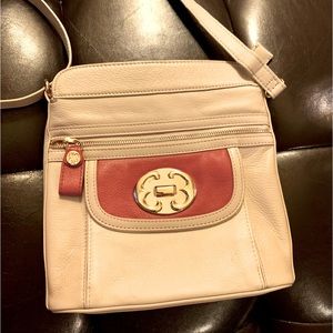 Emma Fox Lily Leather Crossbody NWOT